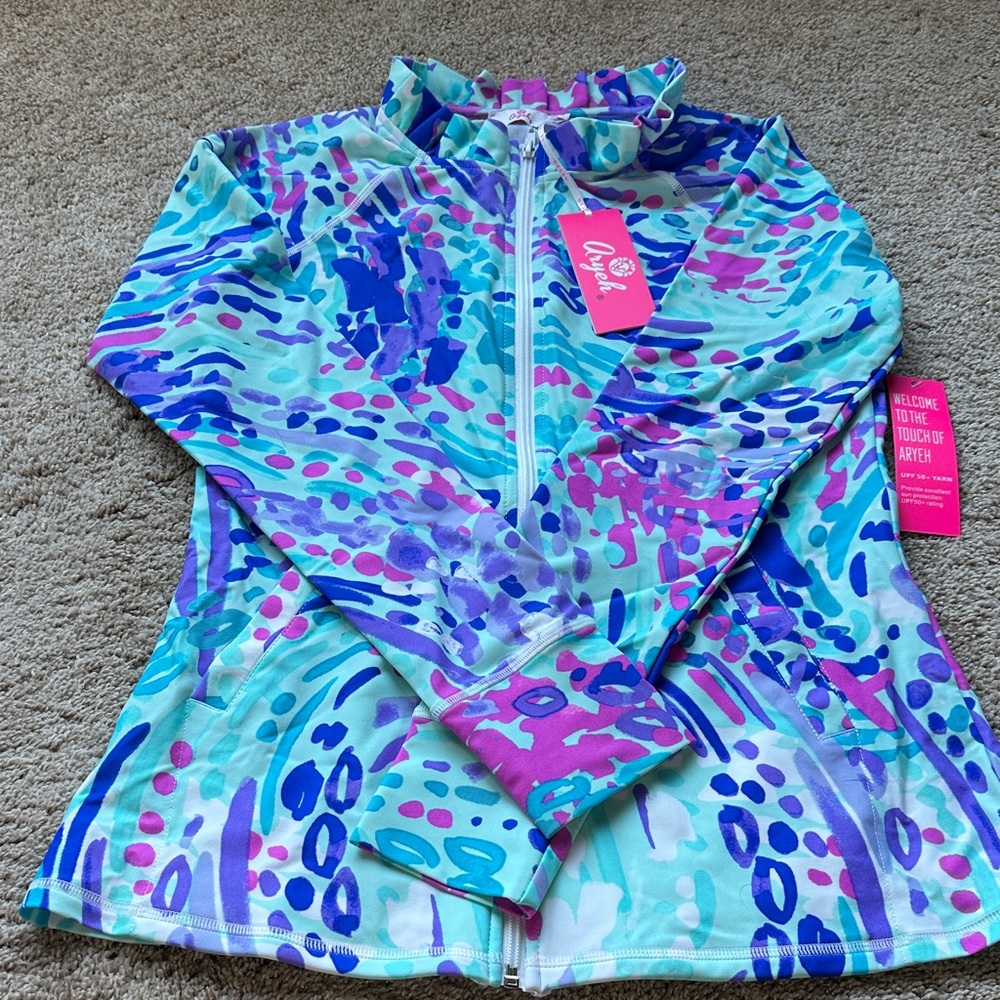 Aryeh UBF 50 zip up jacket-NWT